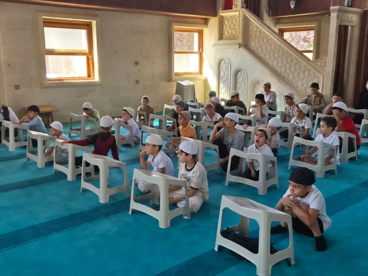 Songül Gülle Camii’nde Yaz Kur’an Kursları Kapanış Programı Düzenlendi 4
