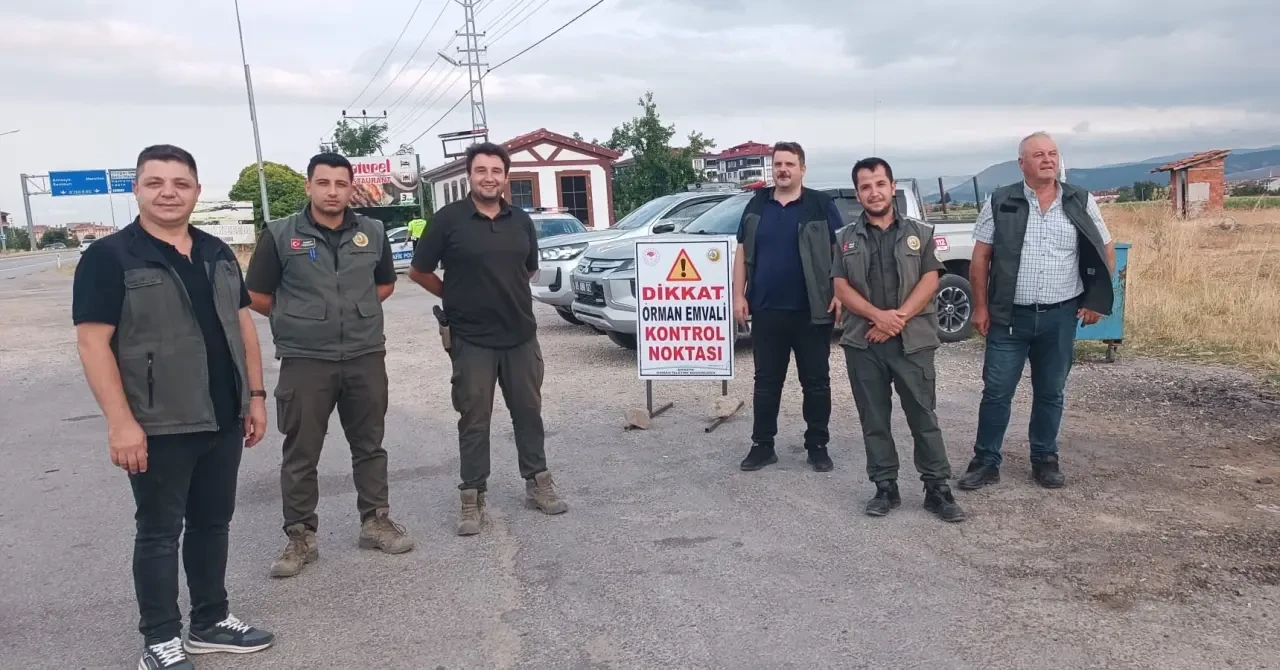 Amasya Ormanlarında 7/24 Mobil Denetim Seferberliği 1