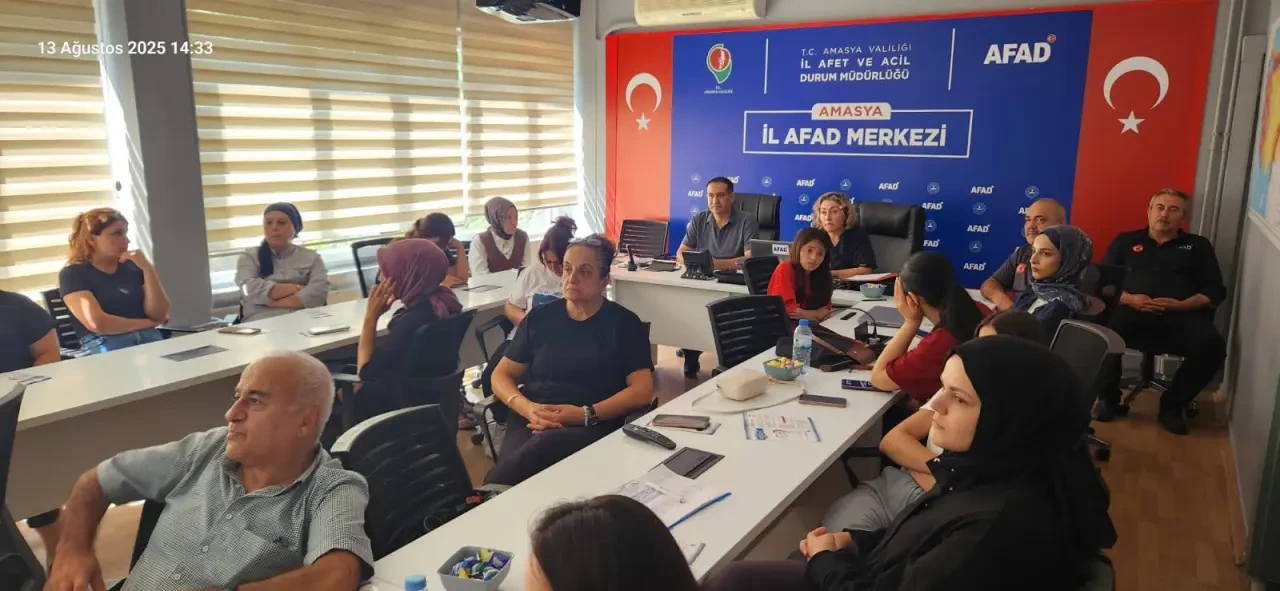 Amasya’da AFAD Personeline Organ Bağışı Eğitimi Verildi 4