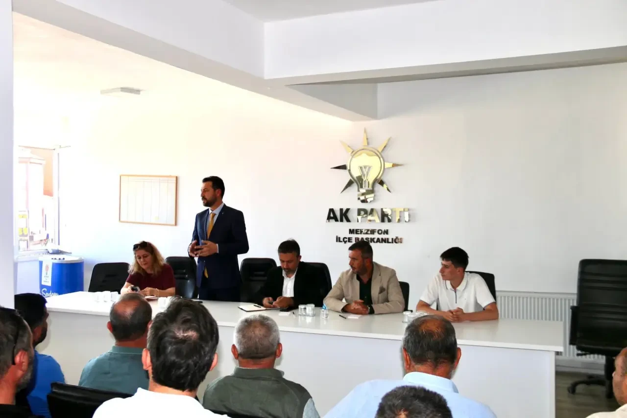 AK Parti Merzifon İlçe Teşkilatı Köy ve Mahalle Başkanlarıyla Buluştu 4