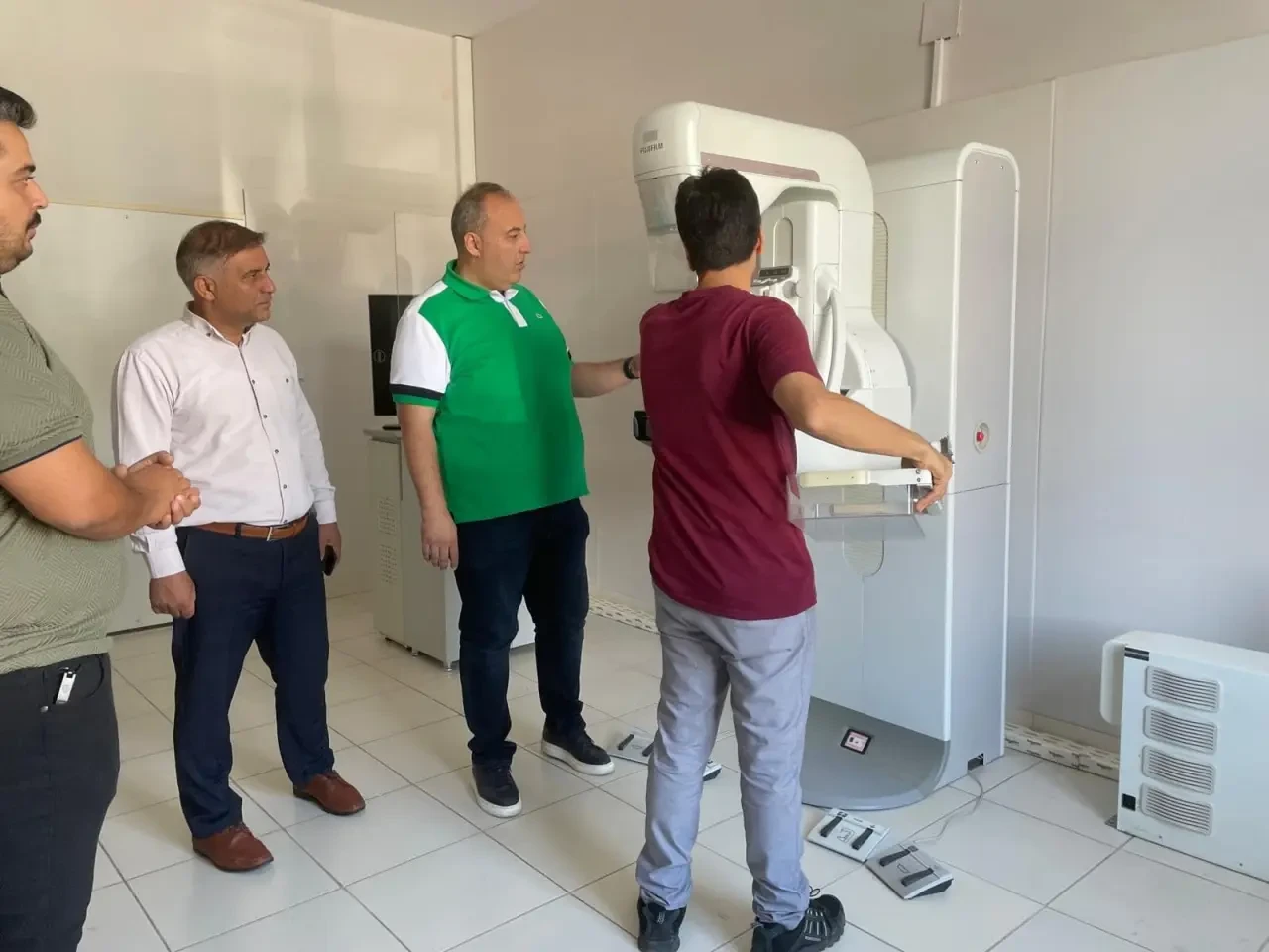 Taşova’da Sağlık Tesislerinde İnceleme ve Dijital Mamografi Teslimi 2