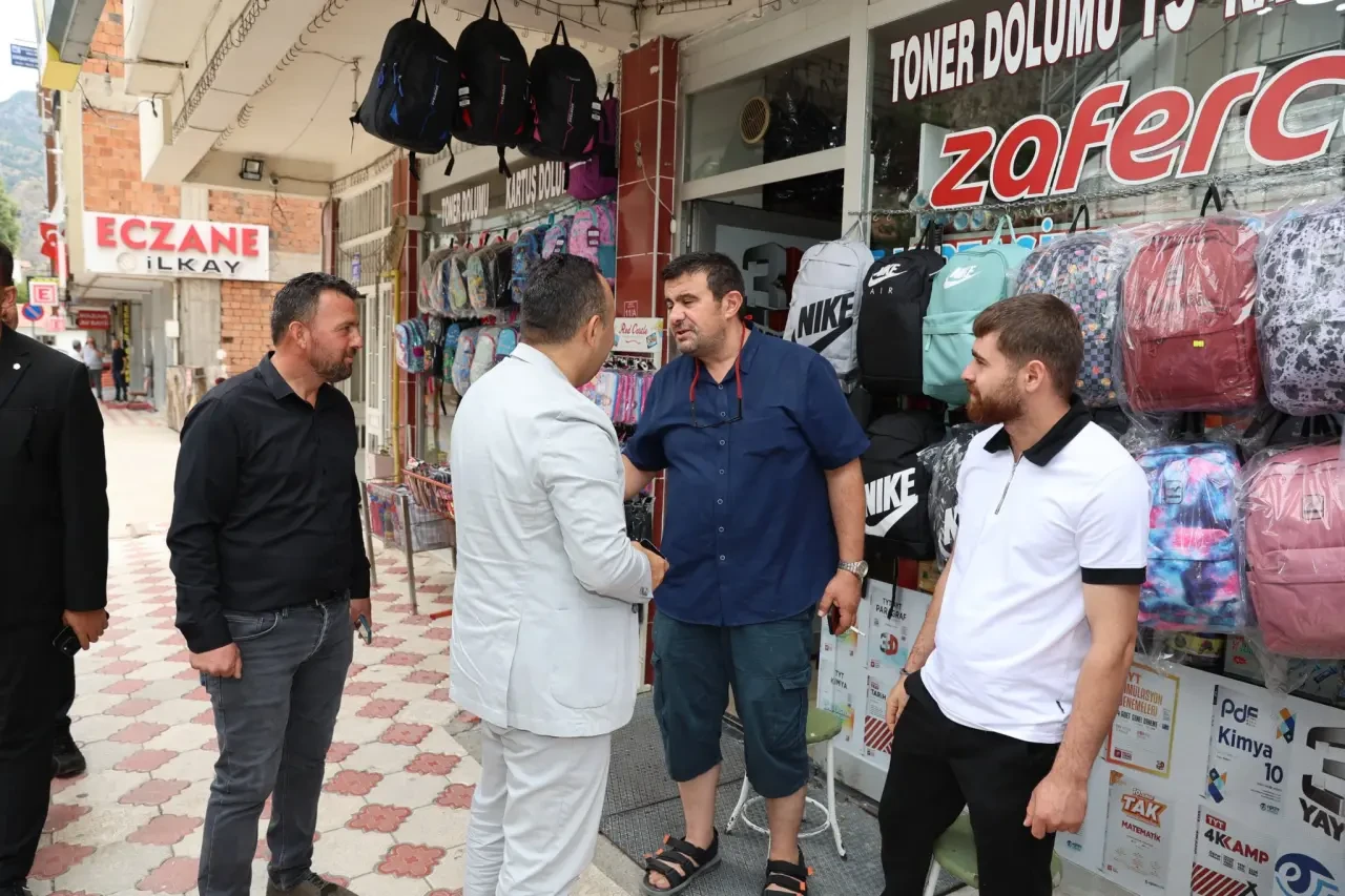 Başkan Sevindi, Hacı İlyas Mahallesi Esnafıyla Buluştu 3