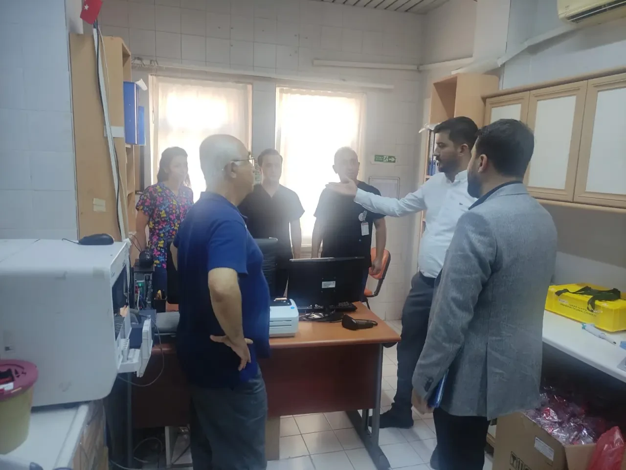 Taşova Devlet Hastanesi'nde Gebe Okulu Tescillendi, Yeni Ek Bina İncelemeleri Yapıldı 2