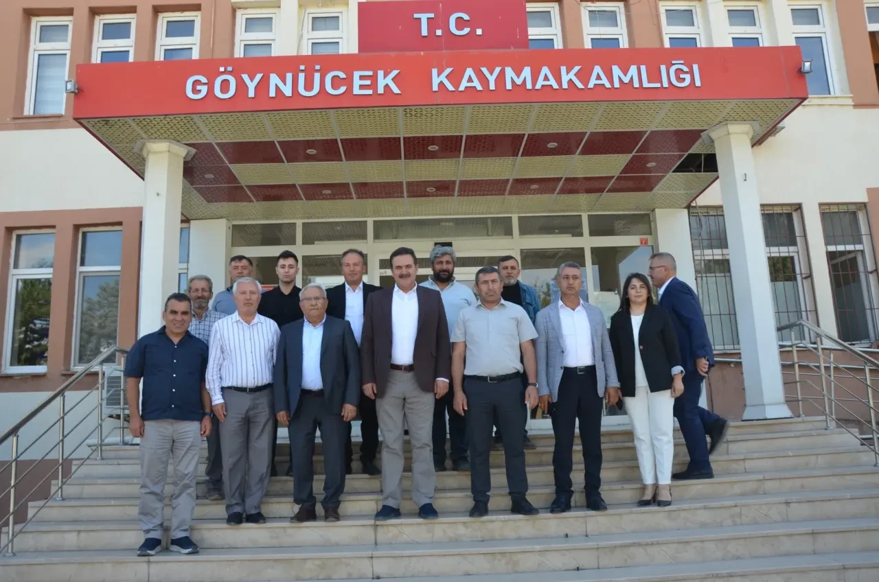 Göynücek’te Kurumlara Ziyaret: Haluk İpek ve Heyetten Samimi İstişareler 2