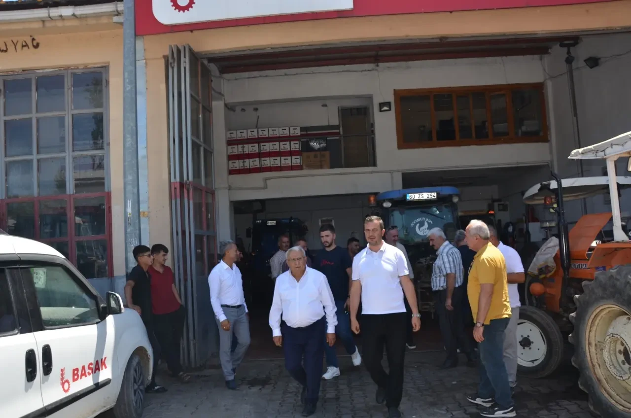 AK Parti Amasya Teşkilatından Göynücek'te Sanayi Esnafı ile Buluşma 2