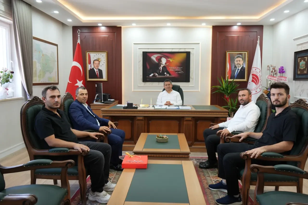 İl Müdürü Ahmet Arslan’a Ziyaretler Devam Ediyor 1
