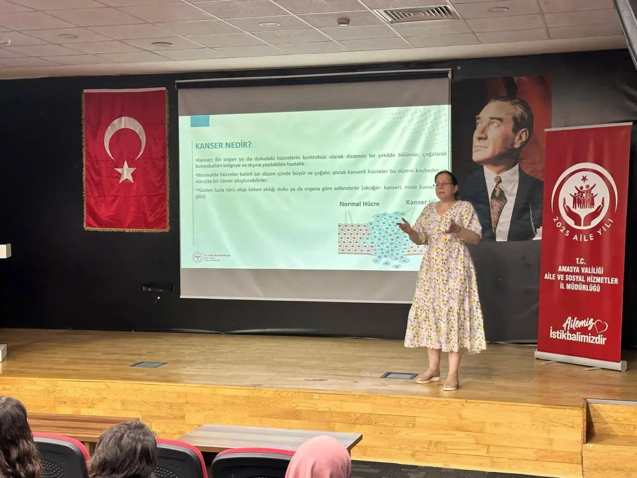Amasya’da Aile ve Sosyal Hizmetler Personeline Sağlıklı Hayat Akademisi Eğitimi 1