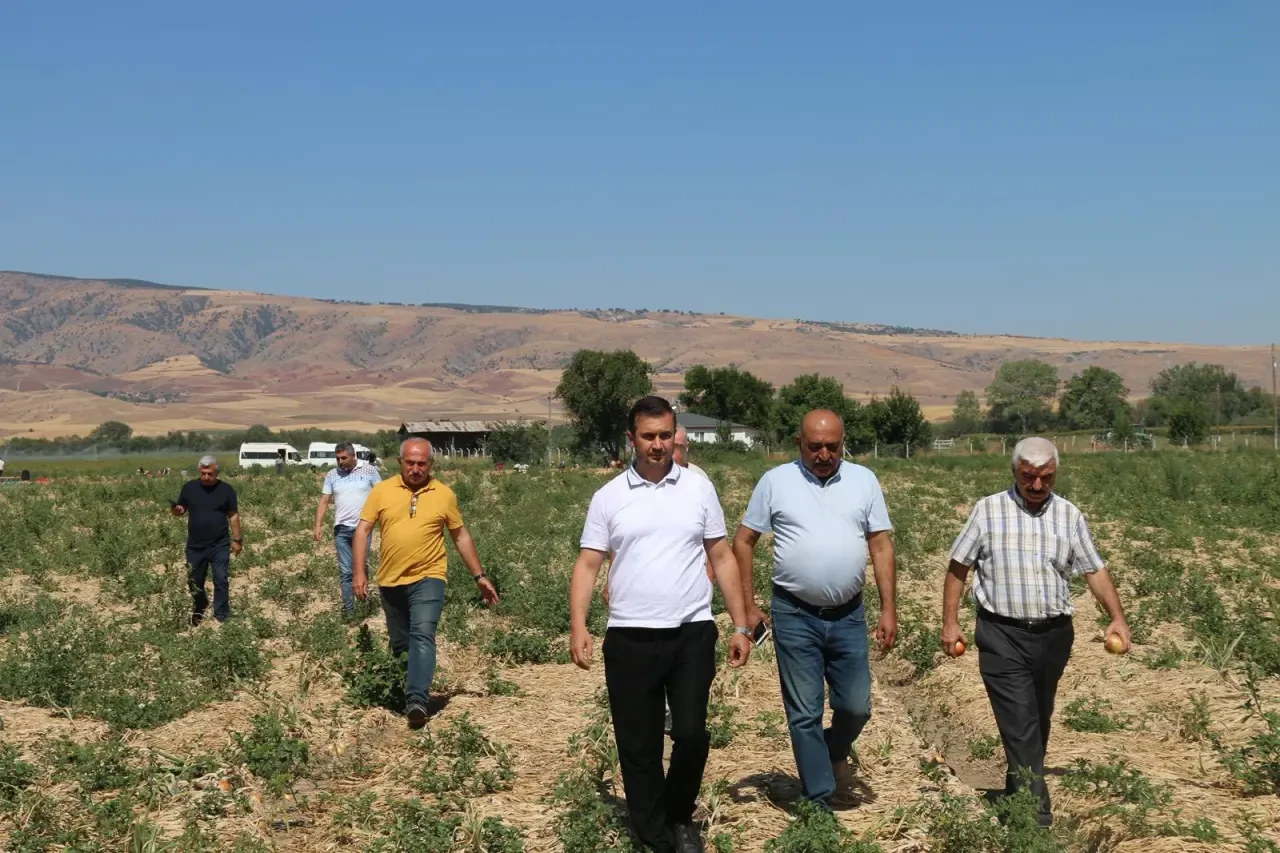 AK Parti Amasya İl Başkanı Galip Uzun’dan Mevsimlik Tarım İşçilerine Ziyaret 1