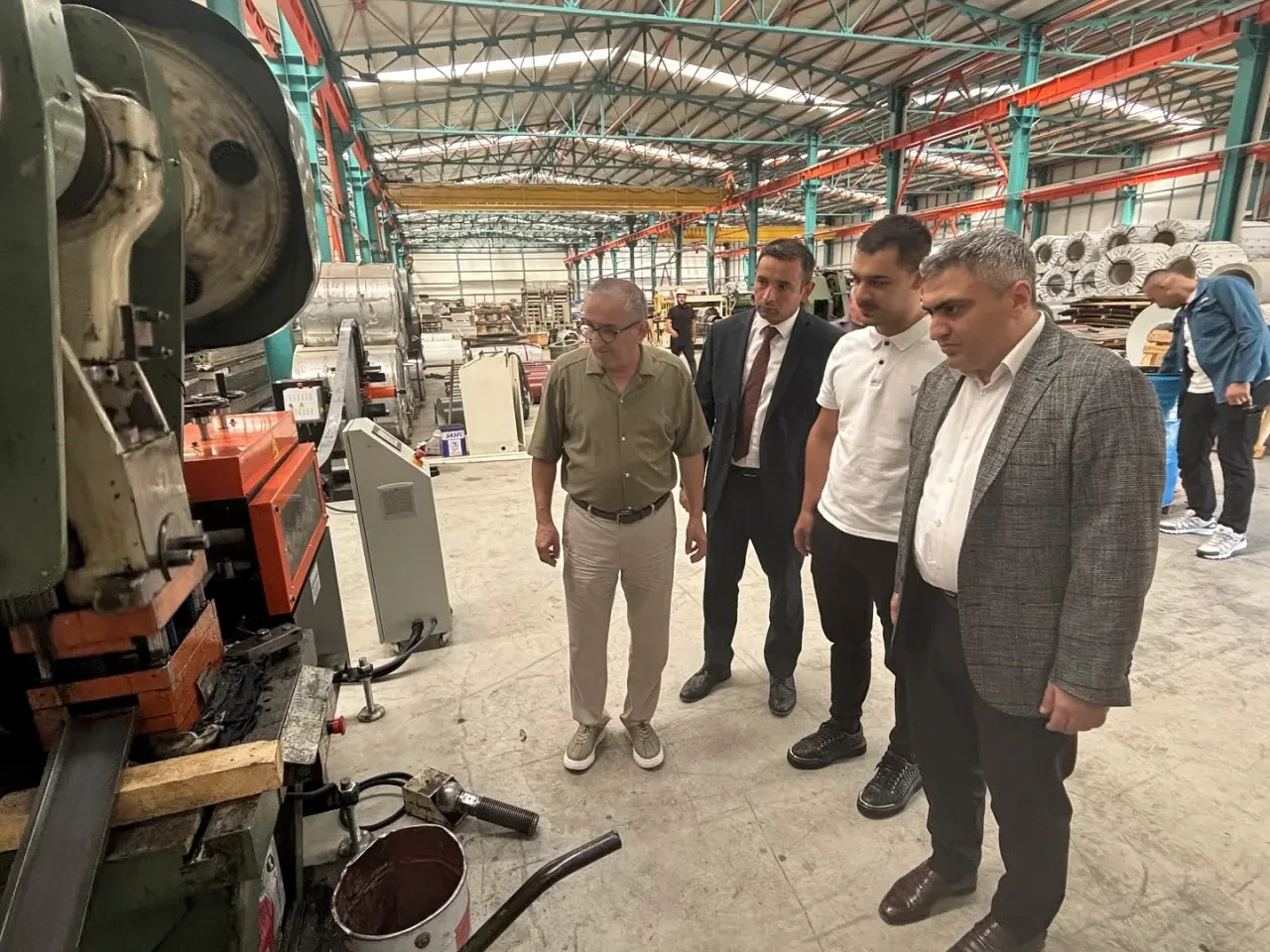 Kaymakam Karaaslan’dan Merzifon OSB’deki Firmalara Ziyaret 2