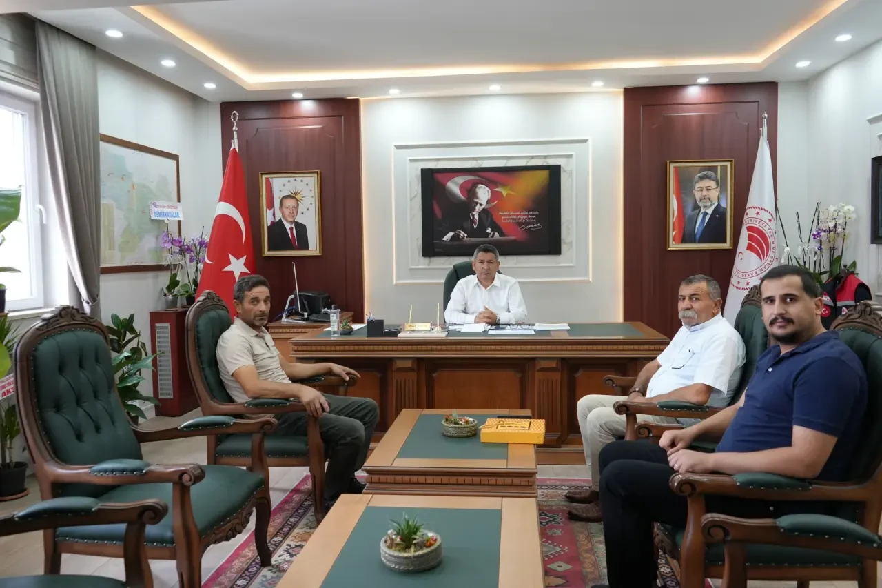 Amasya İl Tarım ve Orman Müdürü Ahmet Arslan’a Hayırlı Olsun Ziyaretleri 2