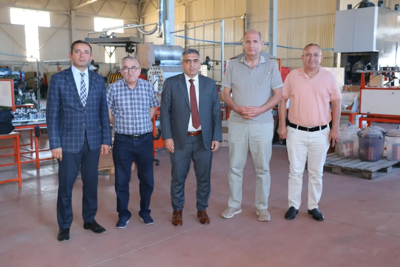Kaymakam Karaaslan’dan Merzifon OSB’de Sanayi Firmalarına Ziyaret 5