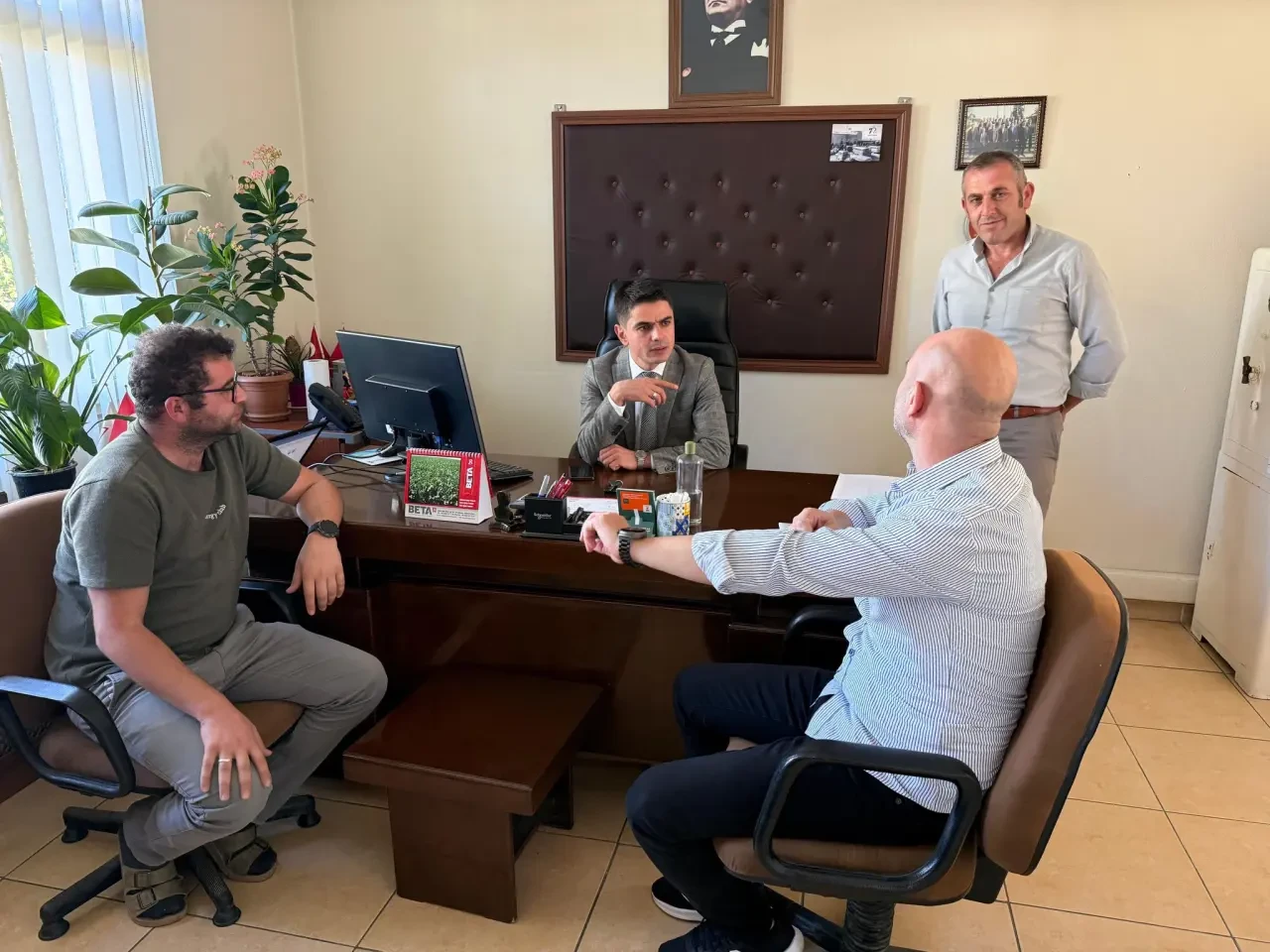 Amasya Şeker Fabrikasına Kaymakam Ziyareti 3