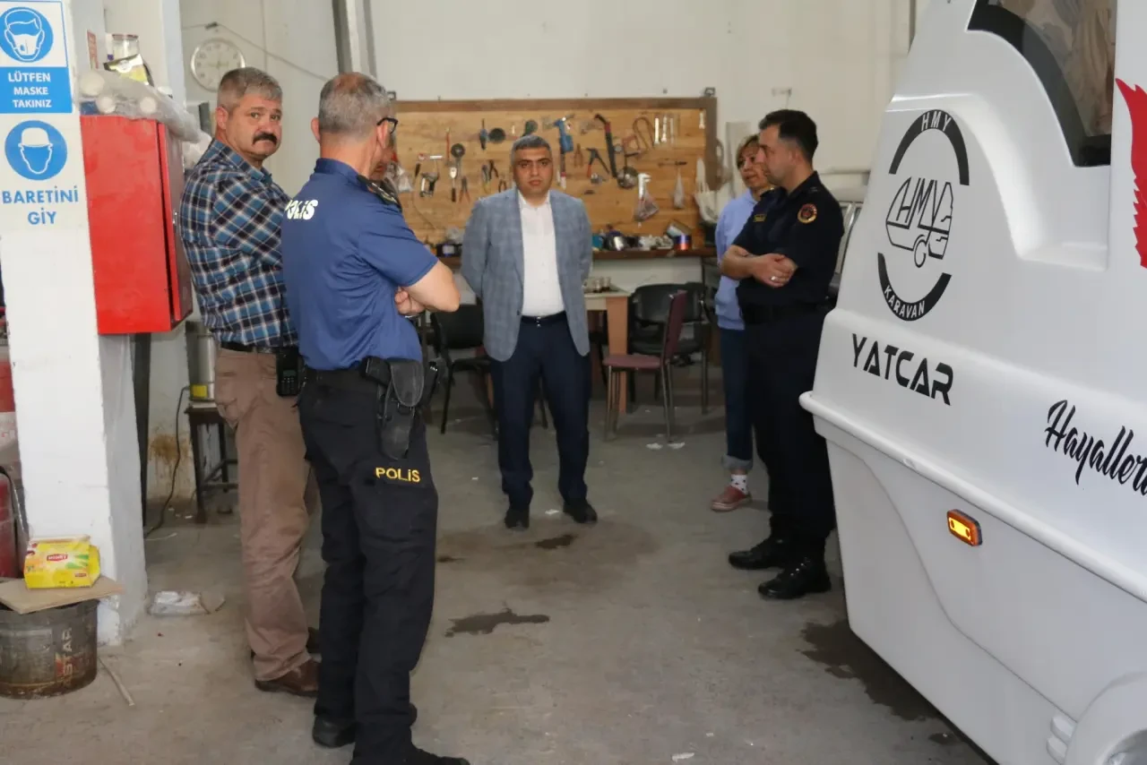 Merzifon’da Kaymakam-Esnaf Buluşması 4
