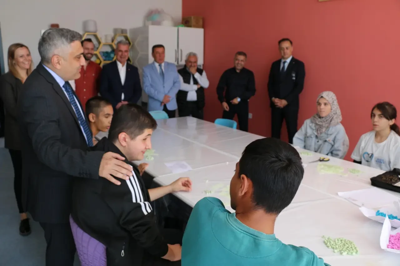 Merzifon Kaymakamı Öğrencilerle Bir Araya Geldi 1