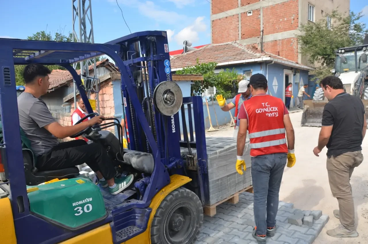 Göynücek Belediyesi’nden Kilitli Parke Taşı Çalışmaları 3