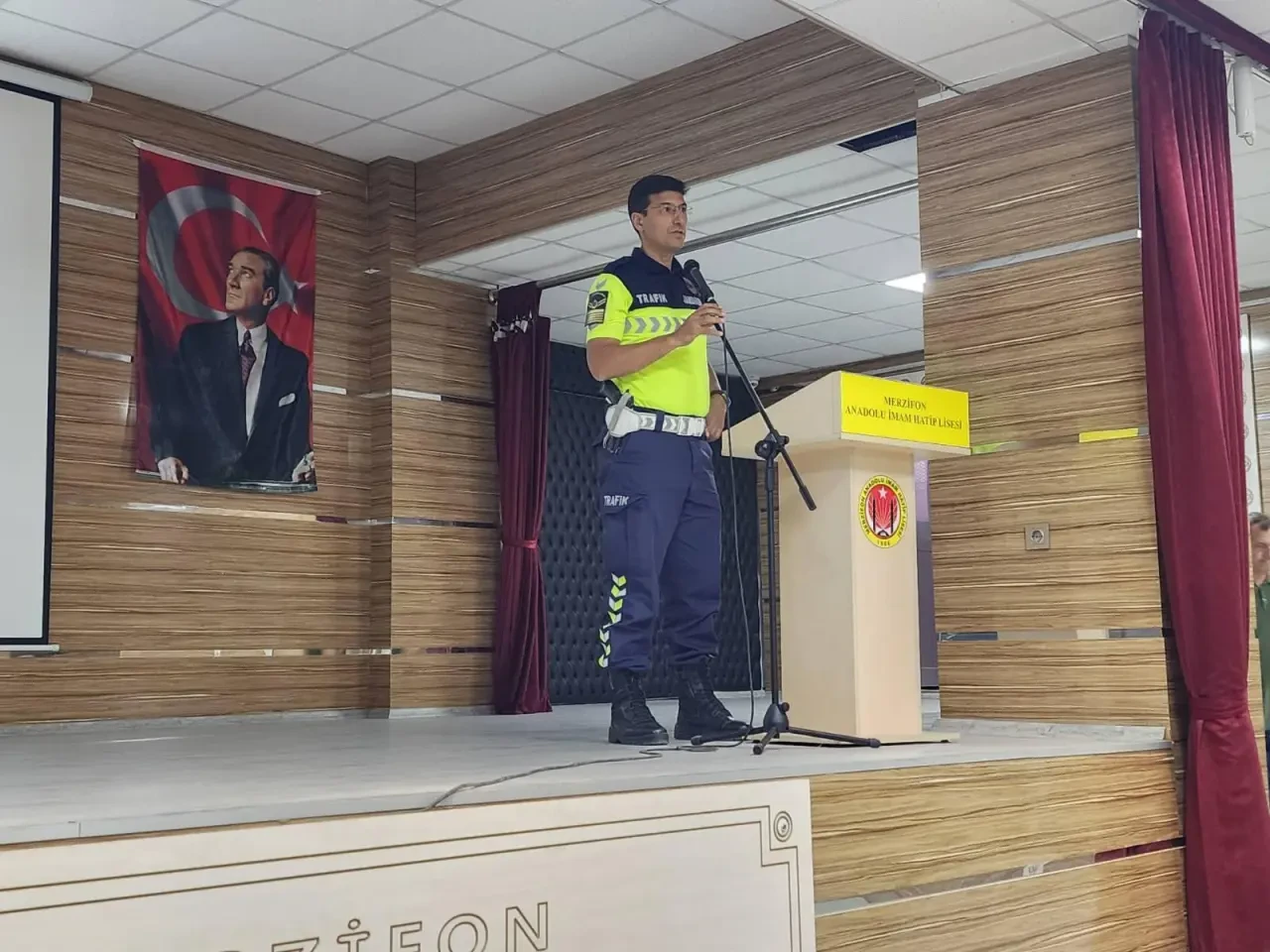 Merzifon’da Trafik Eğitim Semineri 1