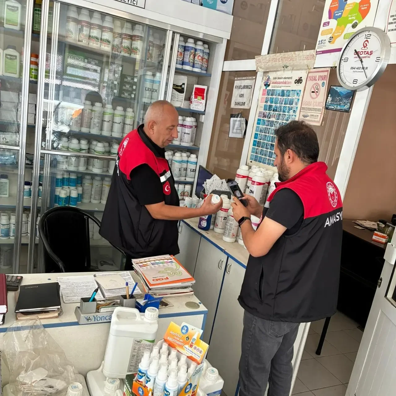 Taşova’da Gübre Dağıtıcı Bayilerinde Denetimler Aralıksız Sürüyor 1
