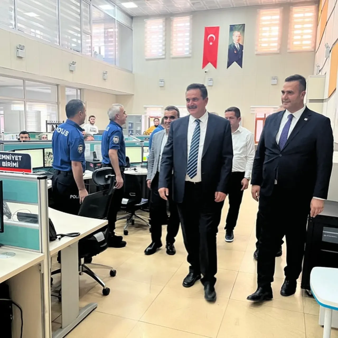 Vekil İpek, 112 ve GAMER Çalışmalarını Yerinde İnceledi 1