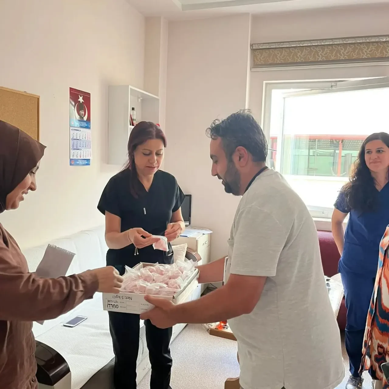 Merzifon İlçe Müftülüğü’nden Hastanede Mevlid-i Nebi Etkinliği 5