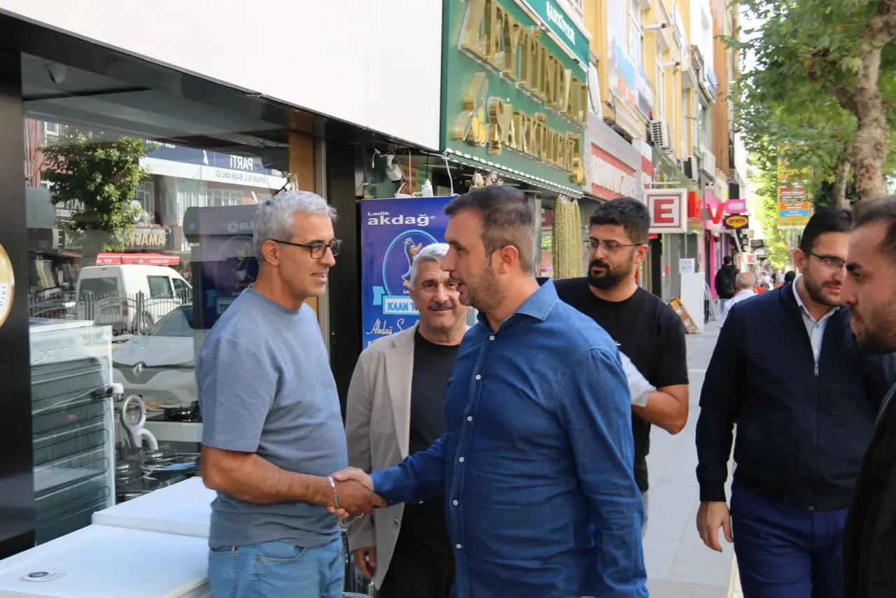 Amasya’da Esnafa Moral Ziyareti: Başkan Galip Uzun Sahada 4