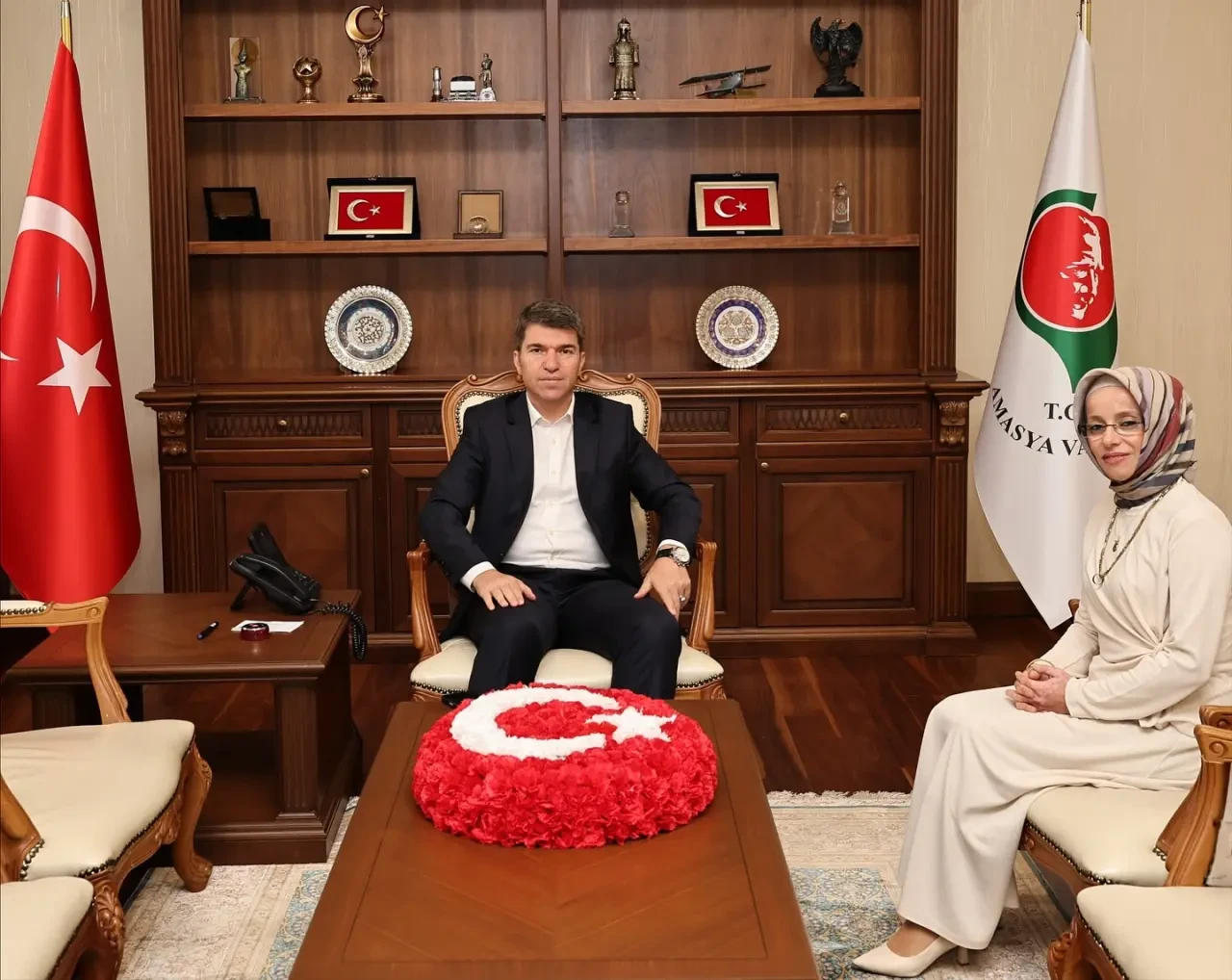 Amasya Valisi Önder Bakan’a Anlamlı Ziyaretler 2