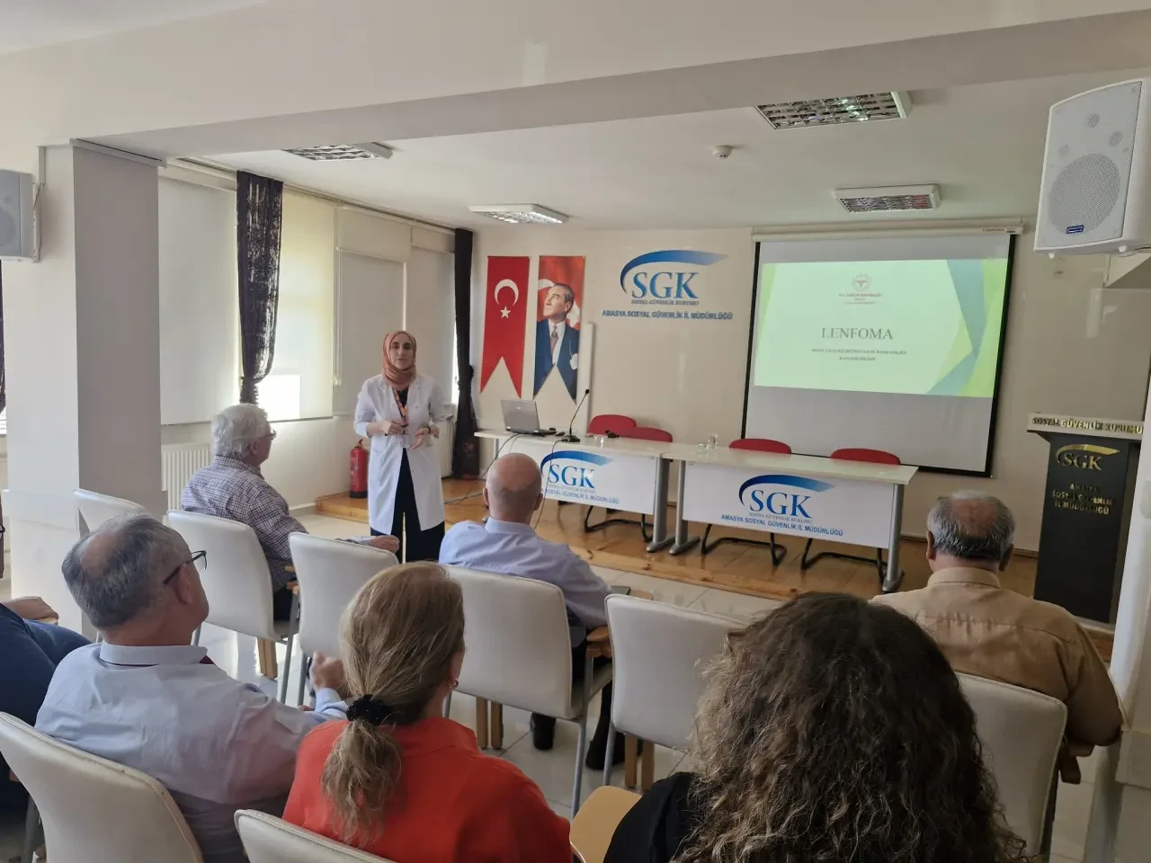 SGK Personeli Kanserle Mücadelede Bilgilendirildi 1