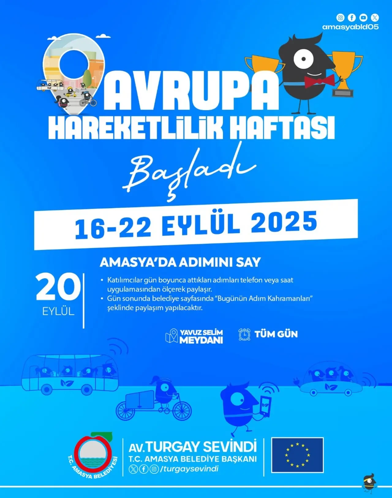 Amasya’da Avrupa Hareketlilik Haftası 3