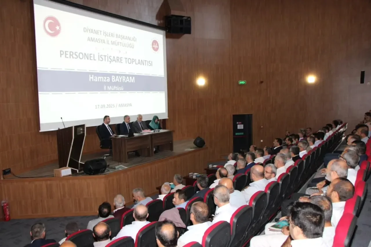 Amasya İl Müftülüğü’nde Eylül Ayı Personel İstişare Toplantısı Gerçekleşti 1