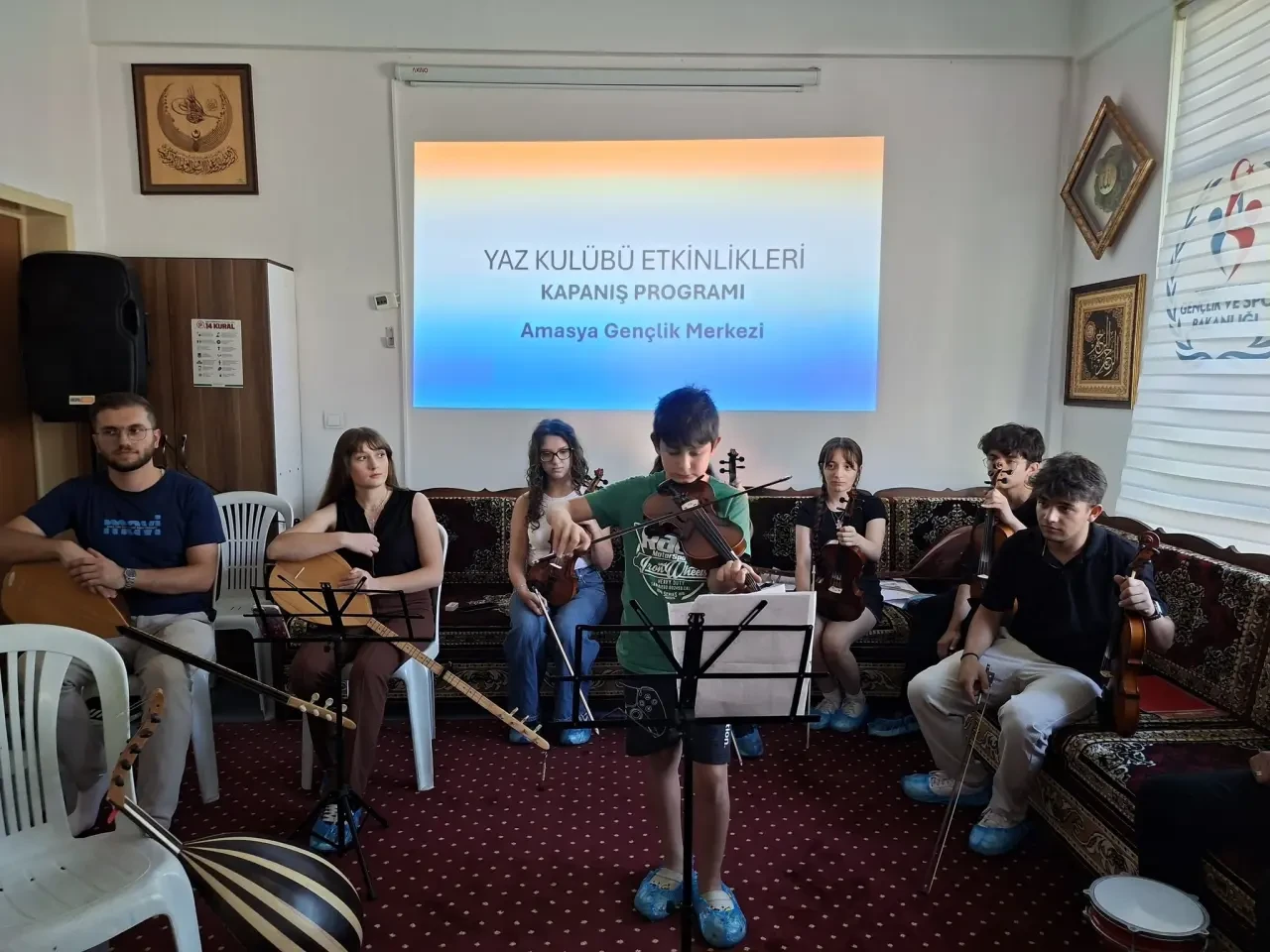 Amasya’da Yaz Kulübü Renkli Kapanışla Tamamlandı 2