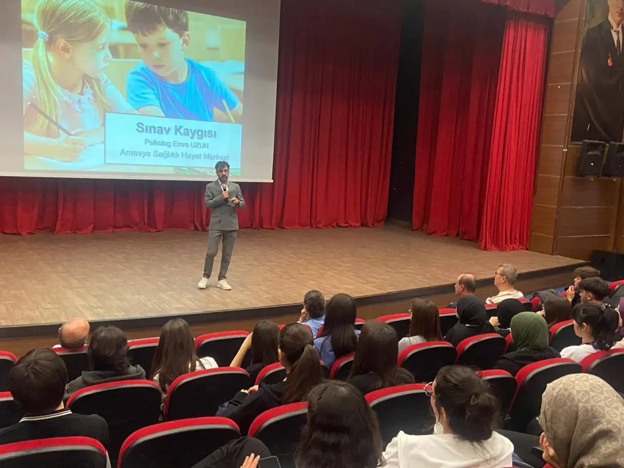Amasya’da “Sınav Kaygısı” Semineri 2