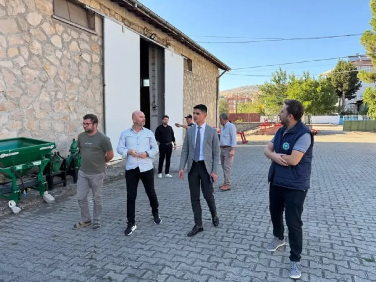 Amasya Şeker Fabrikasına Kaymakam Ziyareti 1