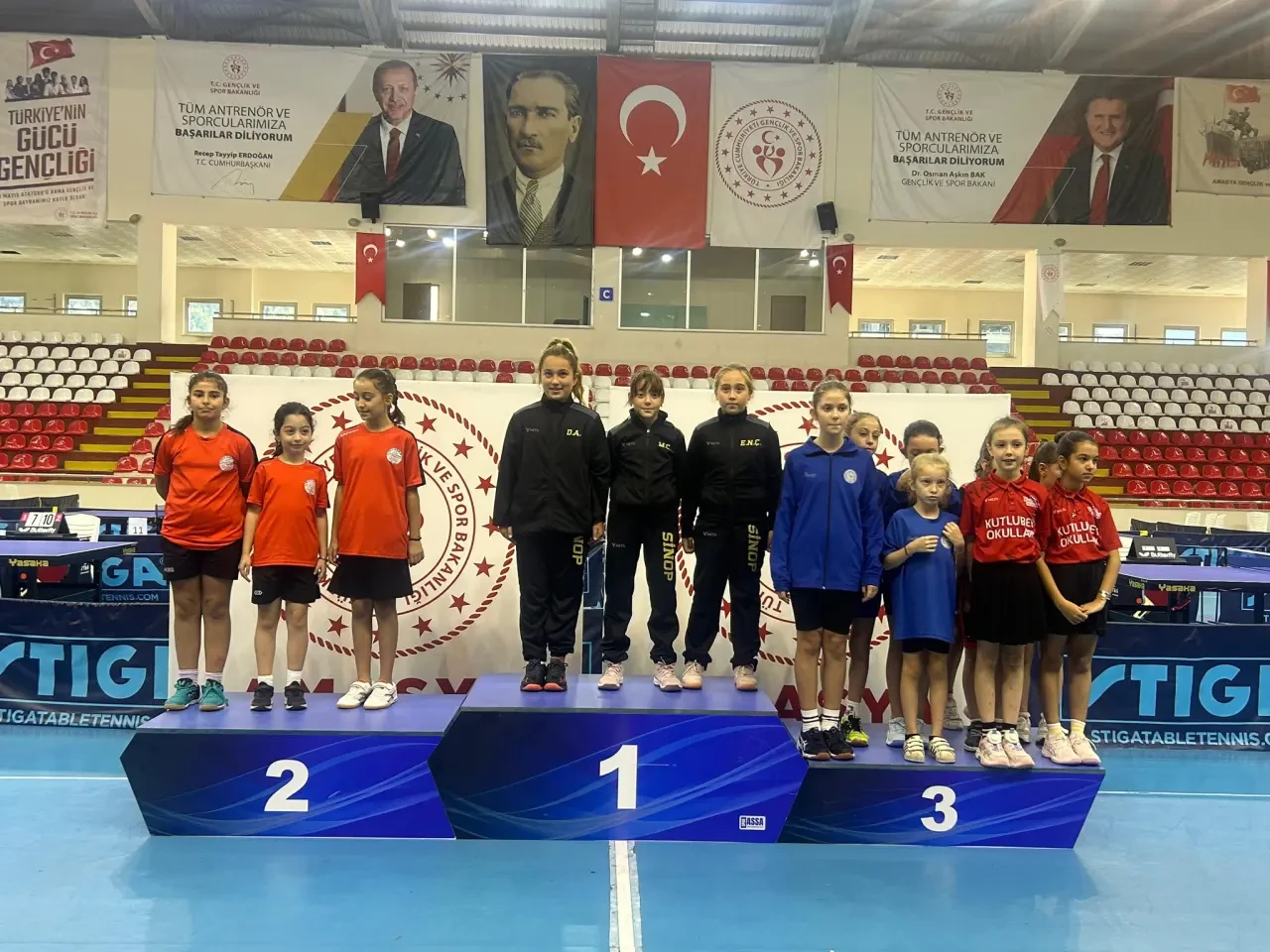 Amasya’da Minikler Masa Tenisi Heyecanı: Kutlubey Okulları Türkiye Finallerinde 1