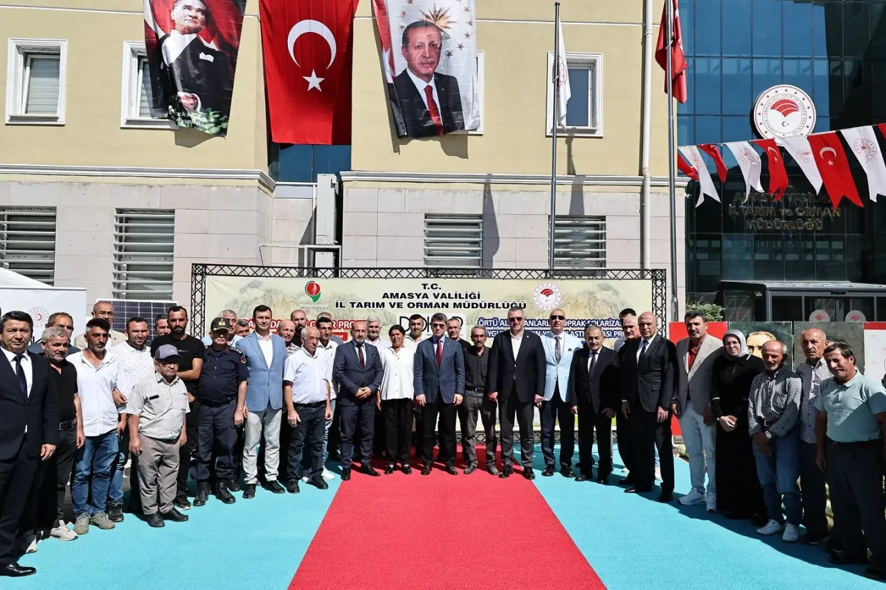Amasya’da Üreticilere GES’li Çadır ve Solarizasyon Desteği 3