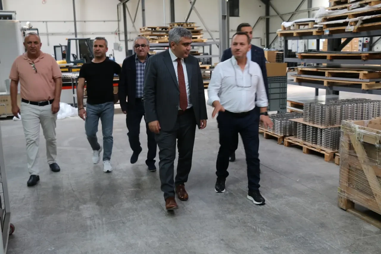Kaymakam Karaaslan’dan Merzifon OSB’de Sanayi Firmalarına Ziyaret 2