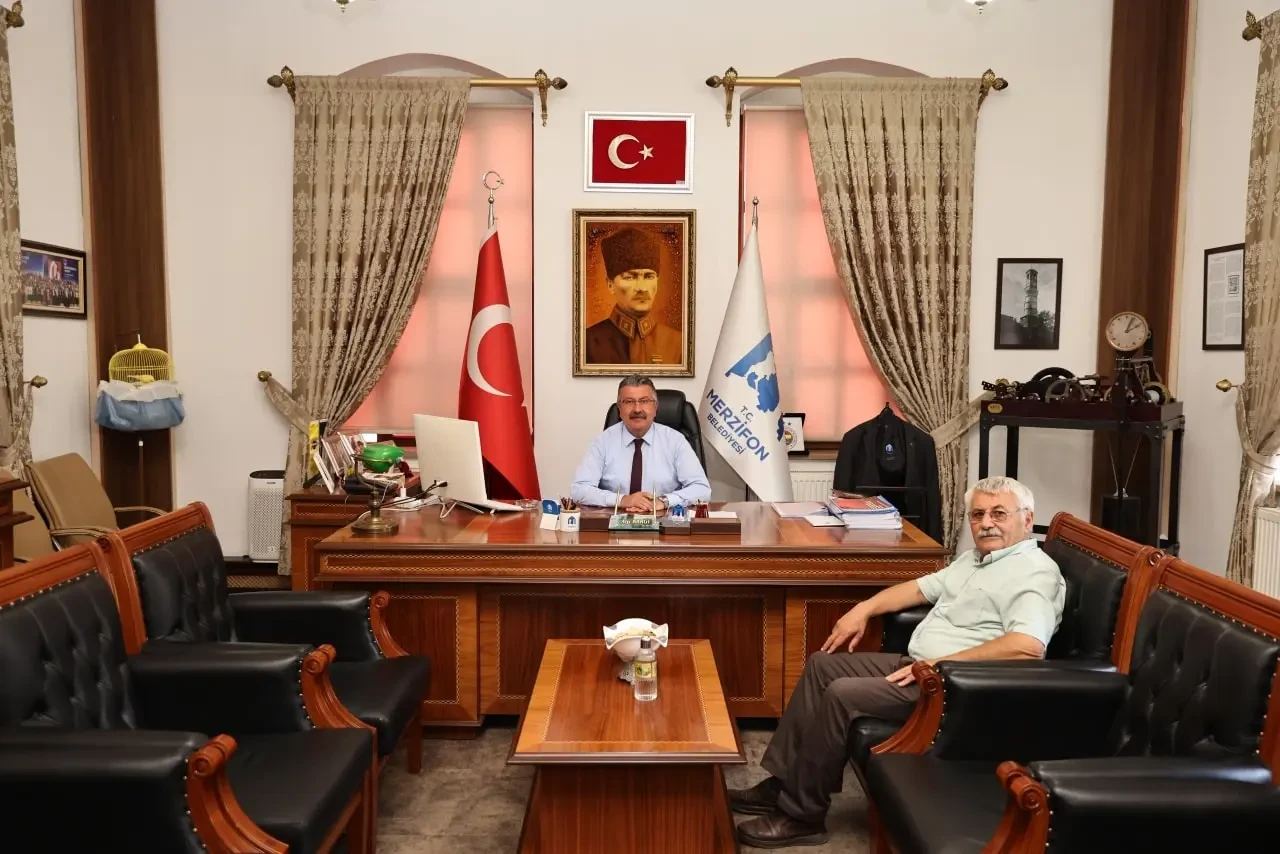 Başkan Alp Kargı Belediyede Konuklarını Ağırladı 4