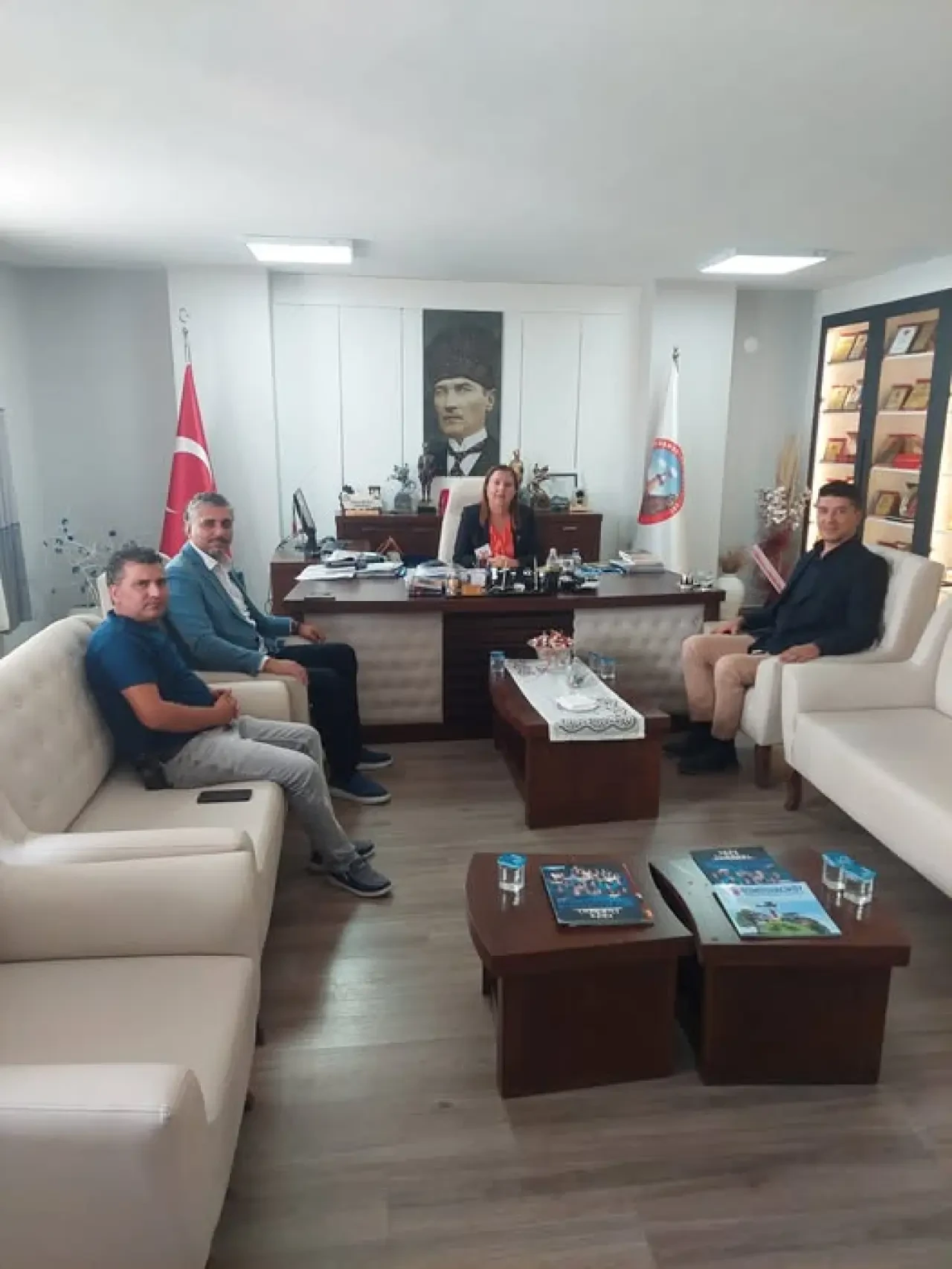 Başkan Özyol’a Hem Kurumsal Hem de Gönülden Ziyaret 1