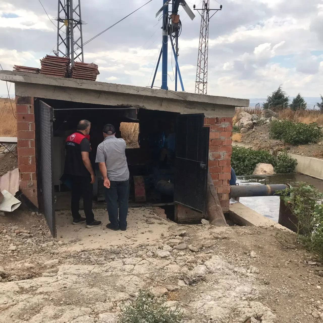 Merzifon’da Sulama Kooperatifi Faaliyetleri Yerinde İncelendi 1