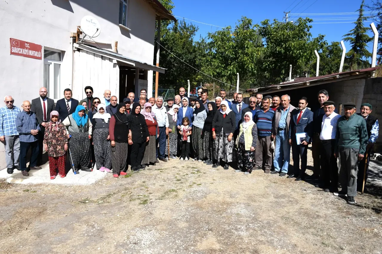 Gümüşhacıköy’de Köylüler Kaymakamla Buluştu 5