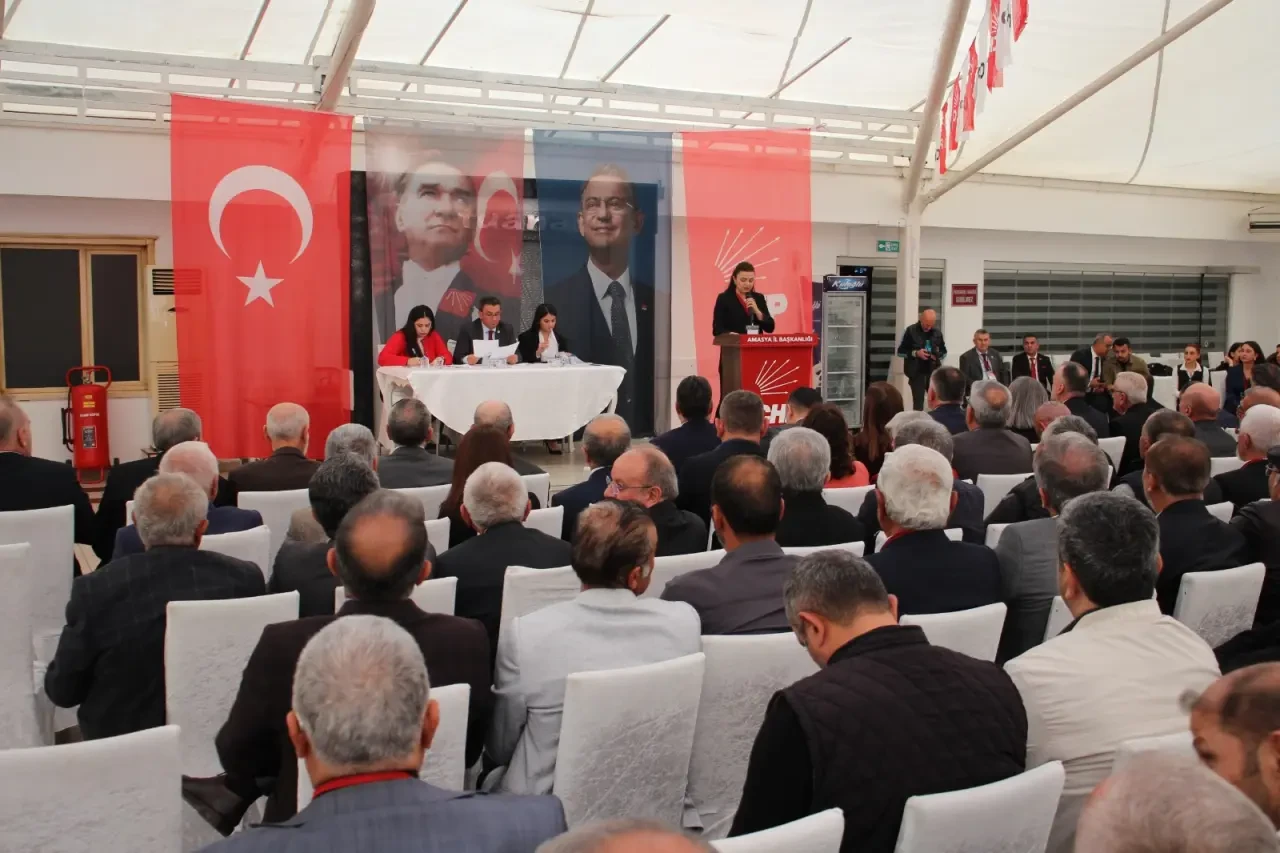 CHP 39.Olağan Amasya İl Başkanlığı Kongresi Gerçekleştirildi 2