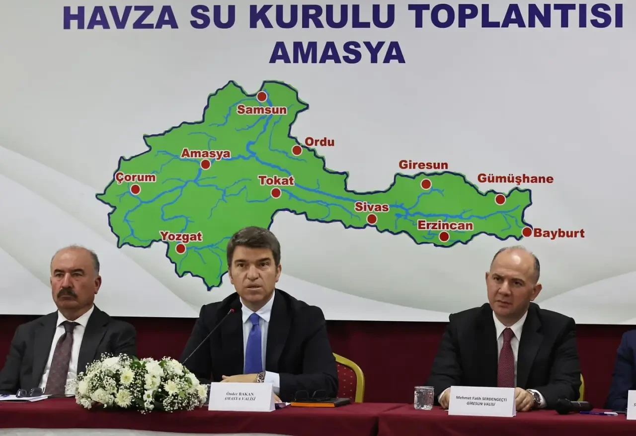 Yeşilırmak Havzası Su Kurulu Toplantısı Amasya’da Gerçekleştirildi 1