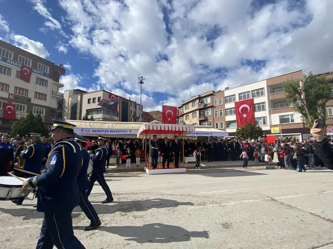 Merzifon Kırmızı-Beyaza Büründü: Cumhuriyet 102 Yaşında! 1