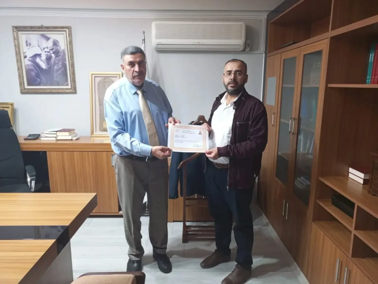 Merzifon Müftülüğünden Hocalara Başarı Belgesi 2
