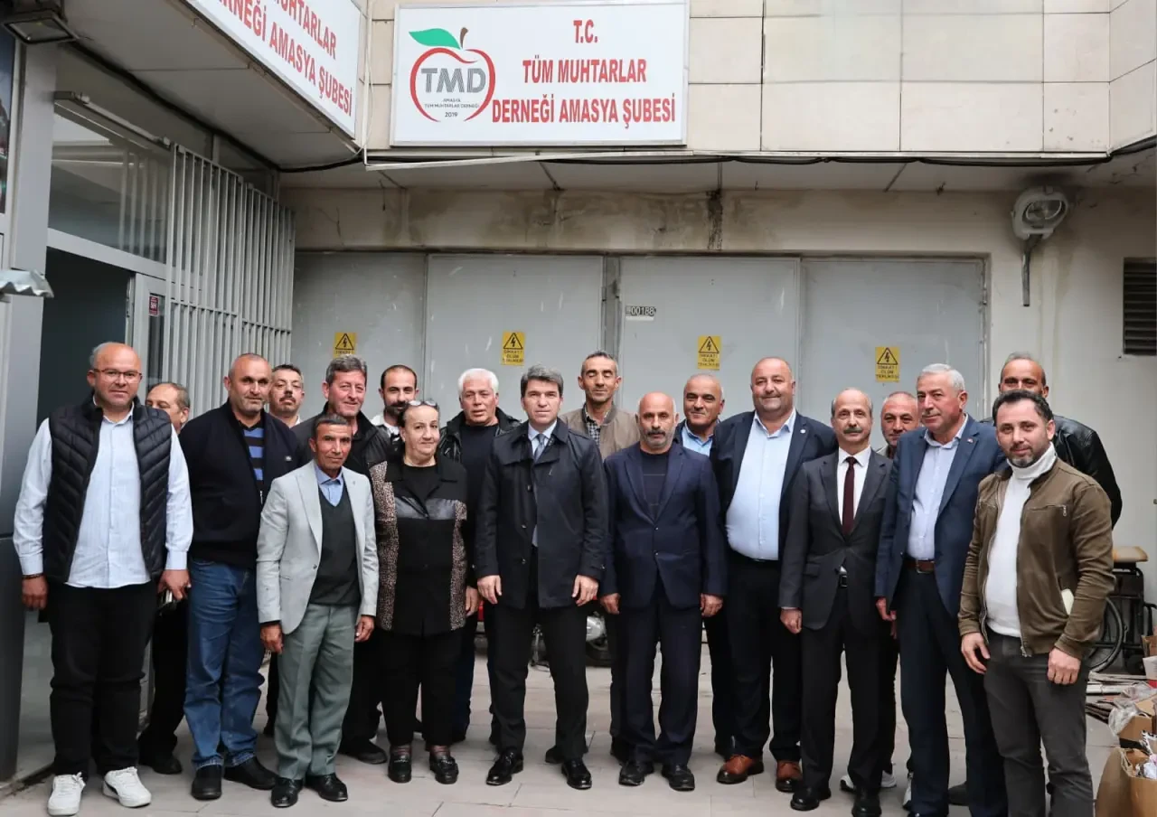 Amasya Valisi Önder Bakan Muhtarlarla Bir Araya Geldi 5