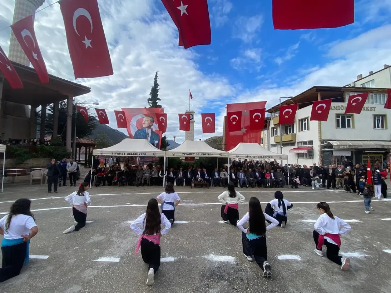 Ziyaret’te Cumhuriyetin 102. Yılı Coşkuyla Kutlandı 2