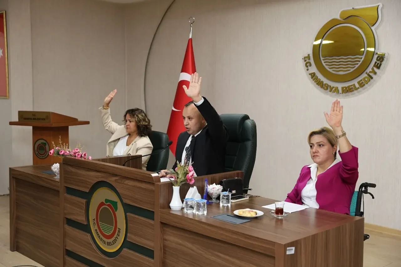 Amasya Belediyesi Ekim Meclisi Toplandı 2