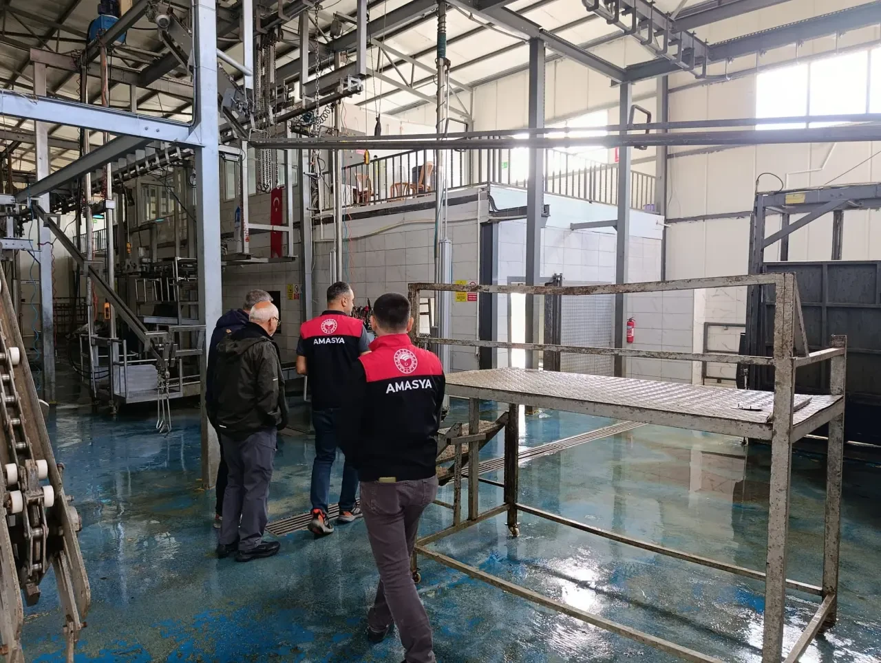 Merzifon Kesimhanesinde Gıda Güvenliği Denetimi 1