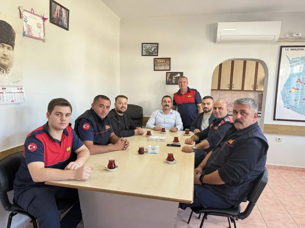 Gençlerden İtfaiyeye Ziyaret 1