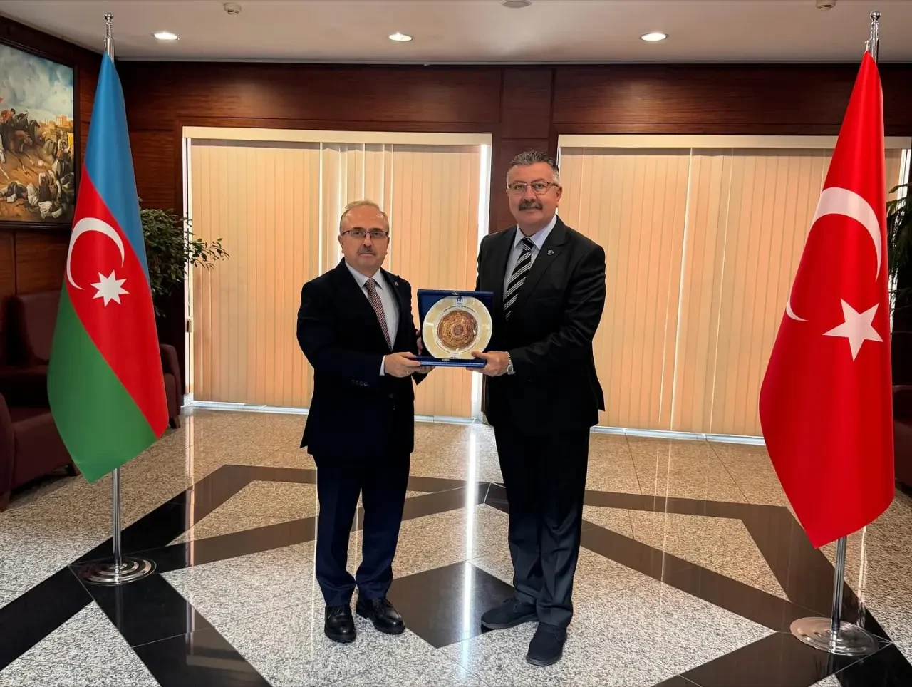 Merzifon Heyeti T.C. Bakü Büyükelçiliğinde 2