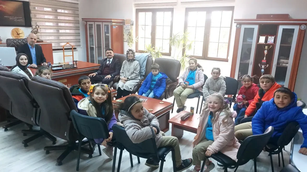 Kağnıcı Köyü Öğrencilerinden Ziyaret 1