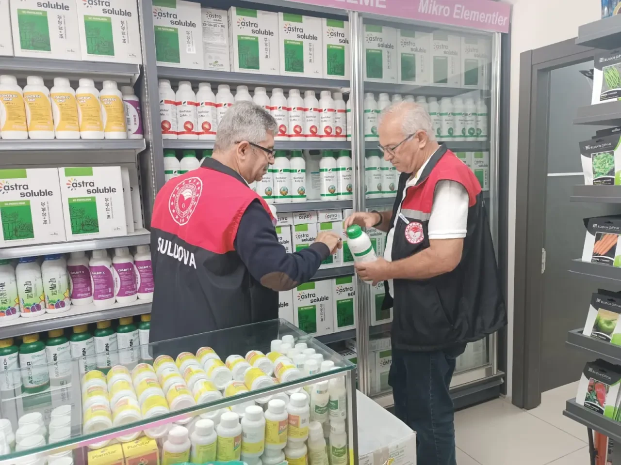 Suluova’da Bitki Koruma Ürünleri ve Gübre Bayilerine Sıkı Denetim 1